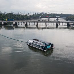 Interceptor 005 in Klang River, Malaysia.