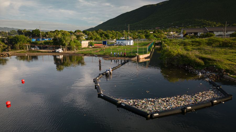 The Interceptor Guard in D'Aguilar Gully, Kingston Harbour, Jamaica